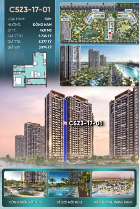 CHỈ CĂN C5Z3-17-01 MASTERI GRAND COAST